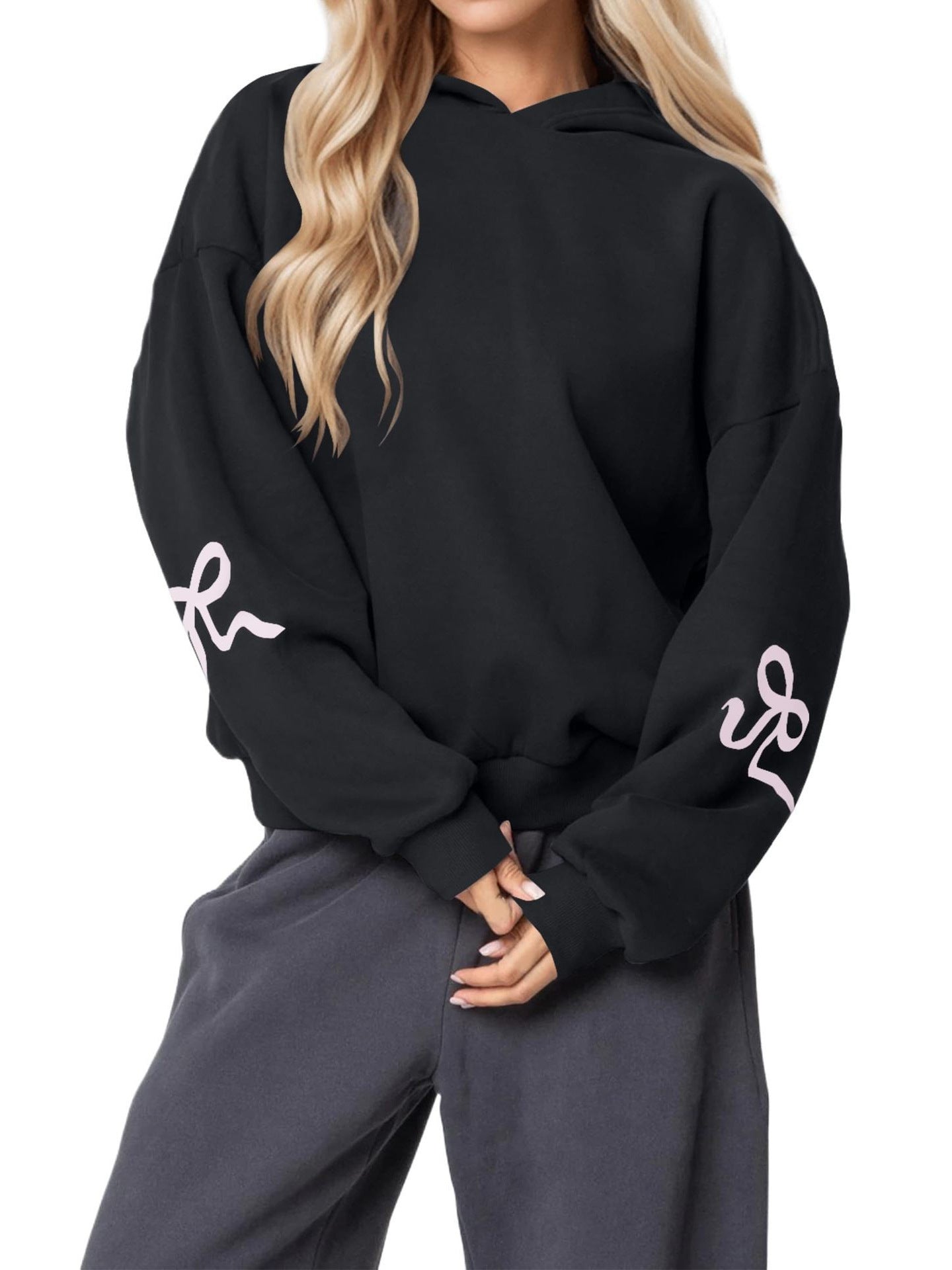 Schleifen Hoodie Women