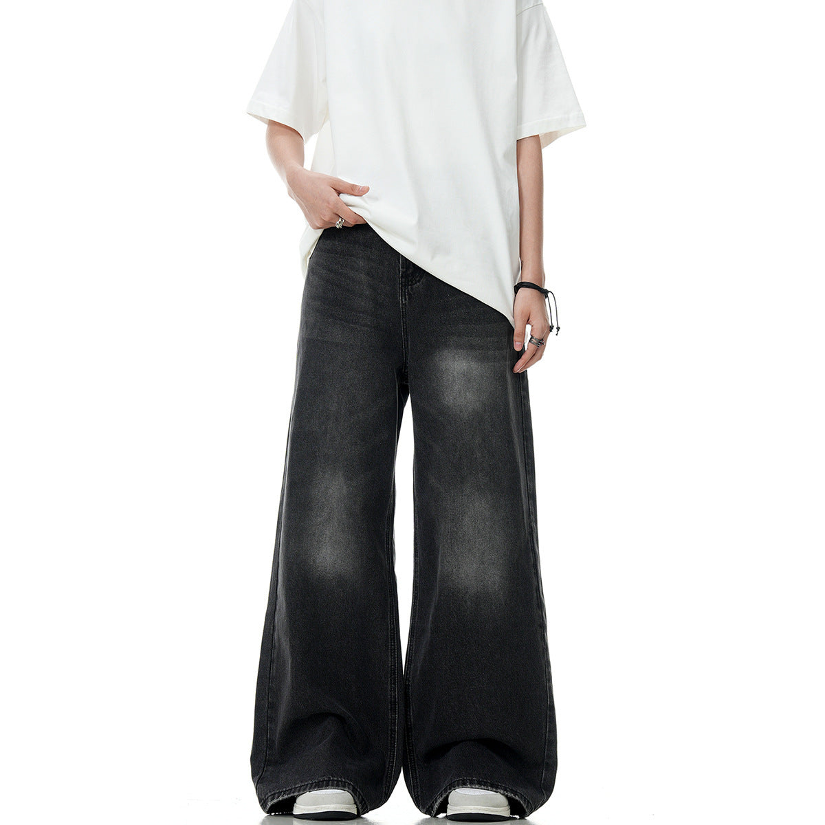 Verwaschene Basic Denim