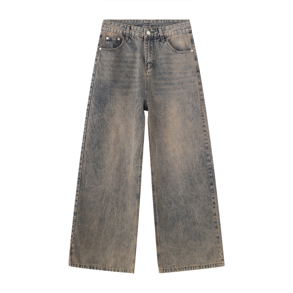 Verwaschene Baggy Denim