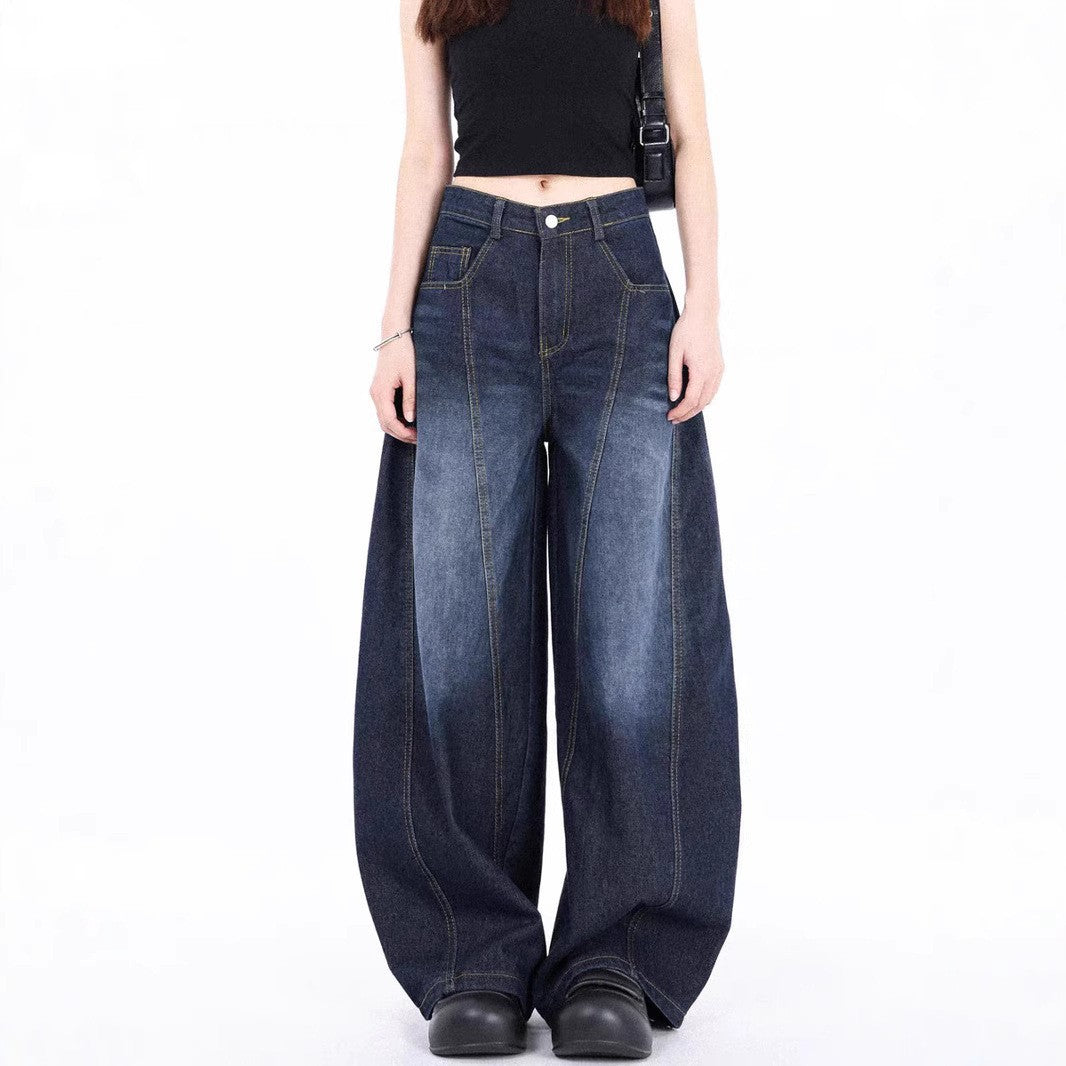 Verwaschene Baggy jeans