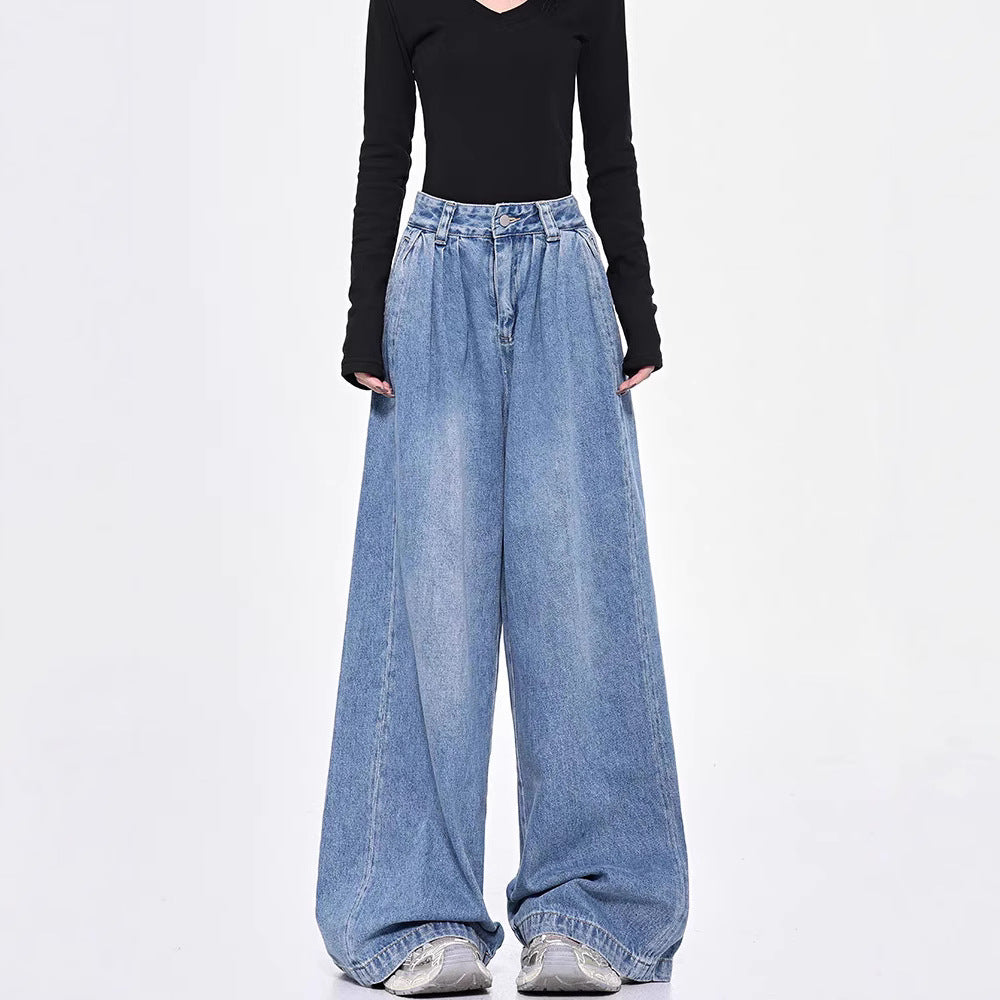 Verwaschene Baggy jeans