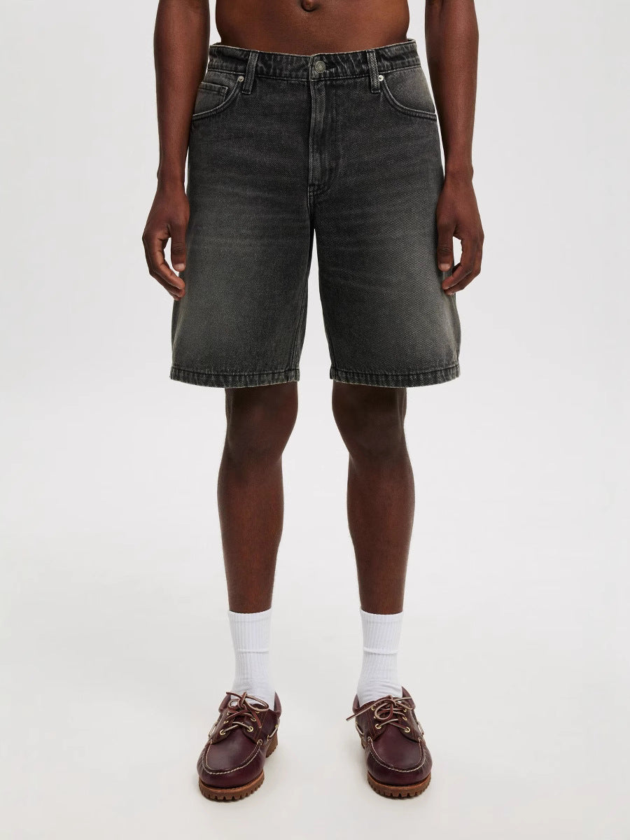 Kurze Baggy Jeans