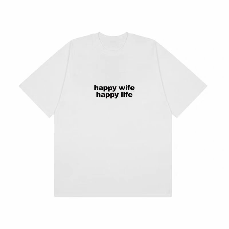Happy wife Happy life T-Shirt