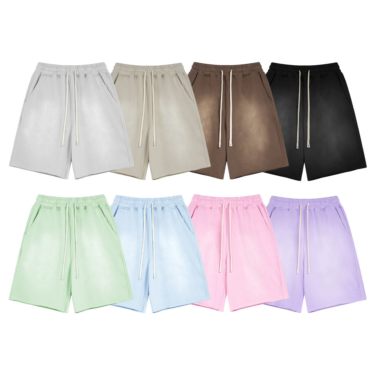 Washed Kurze Hose