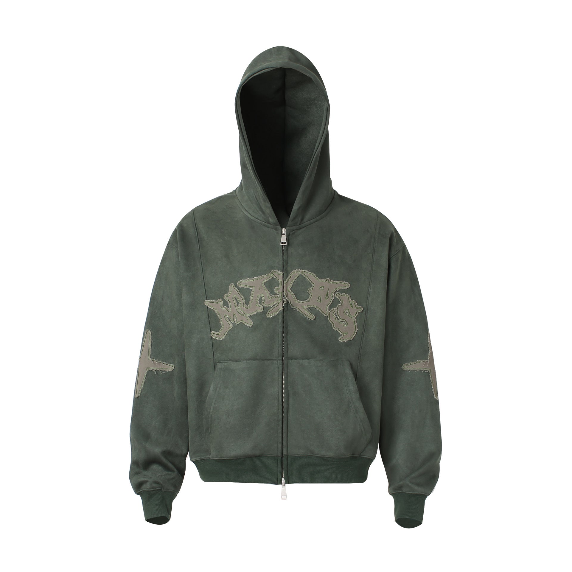 Oversized y2k Style Zipper
