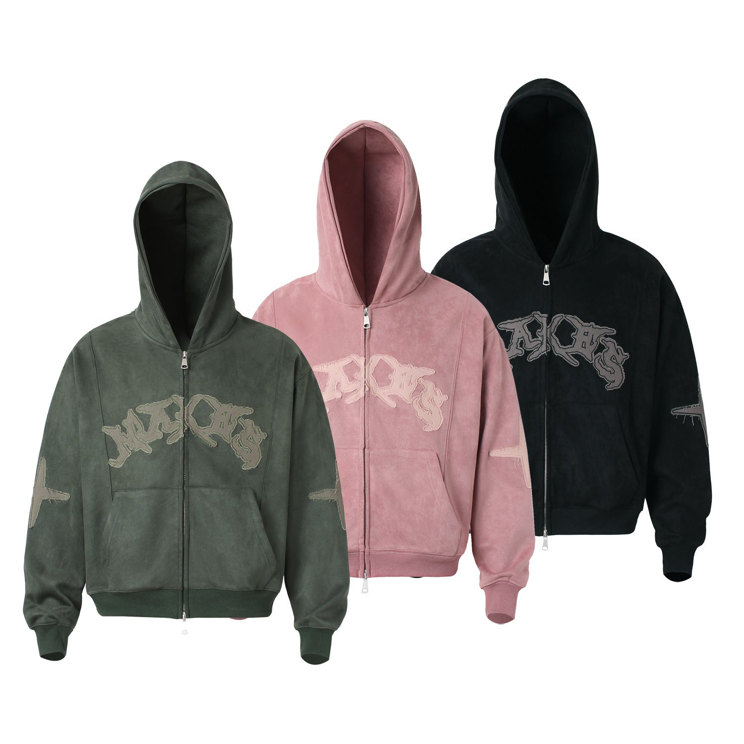 Oversized y2k Style Zipper