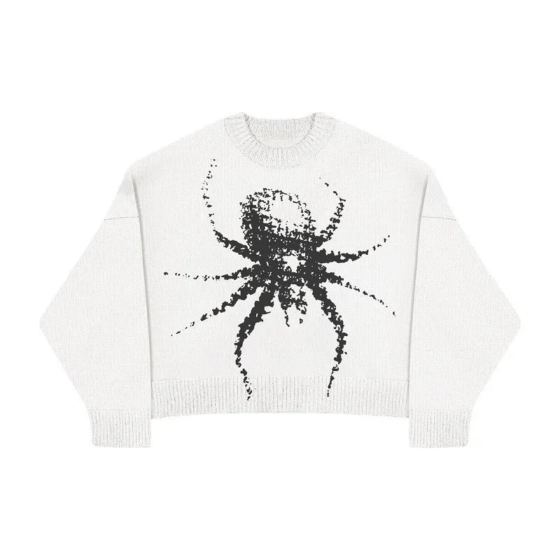 Spinnen Strickpullover