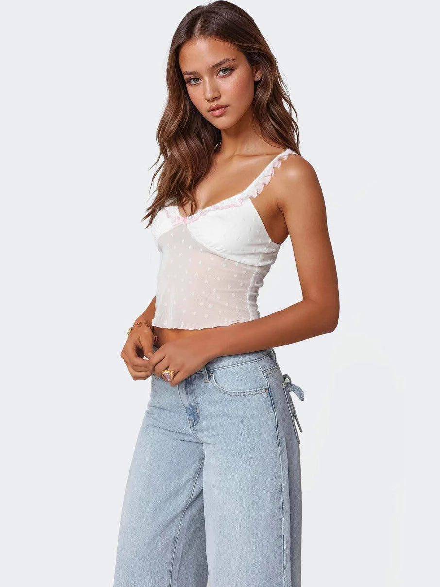 V-neck top