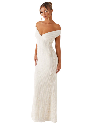 langes elegantes Kleid