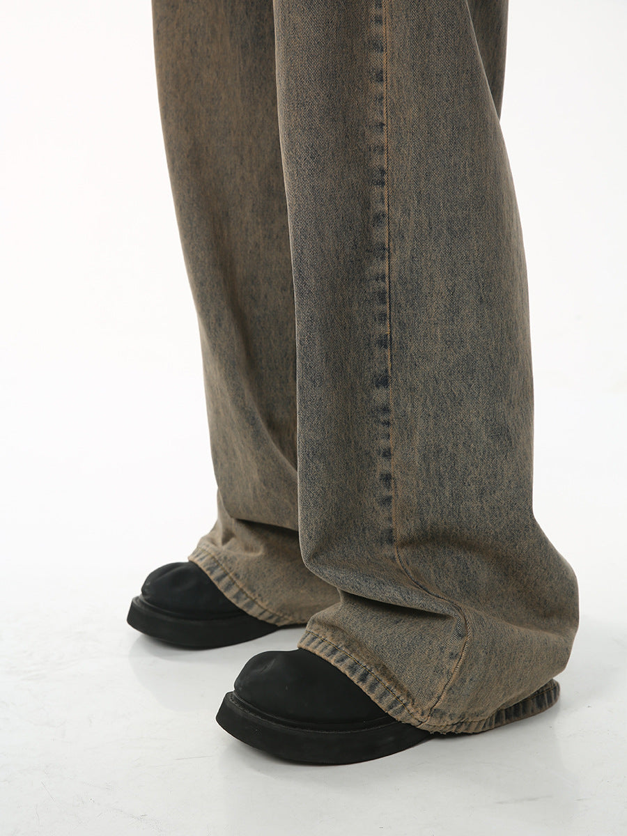 Verwaschene Baggy Denim