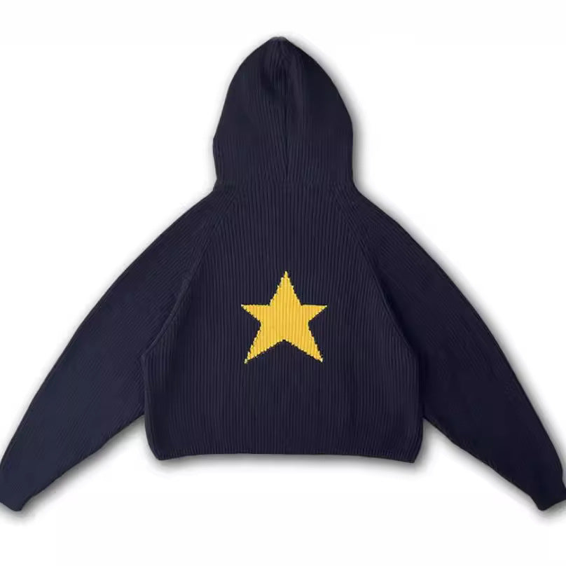 Knit Hoodie Women