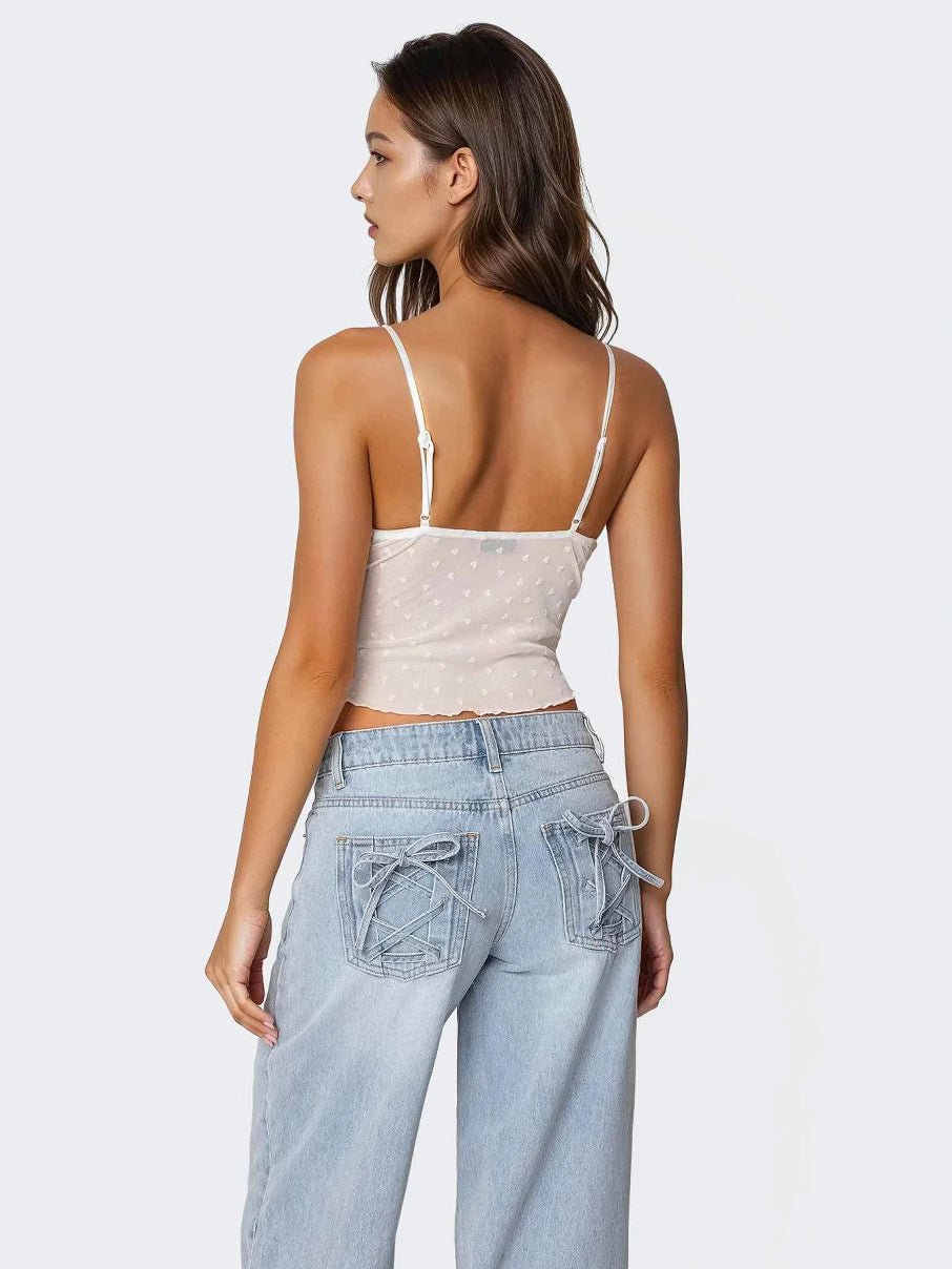 V-neck top