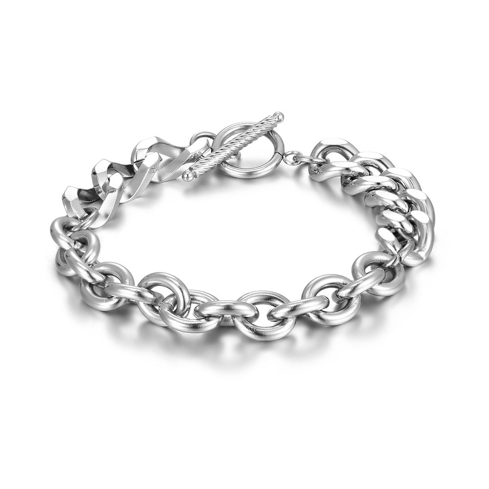 Stabverschluss Titanstahl Armband