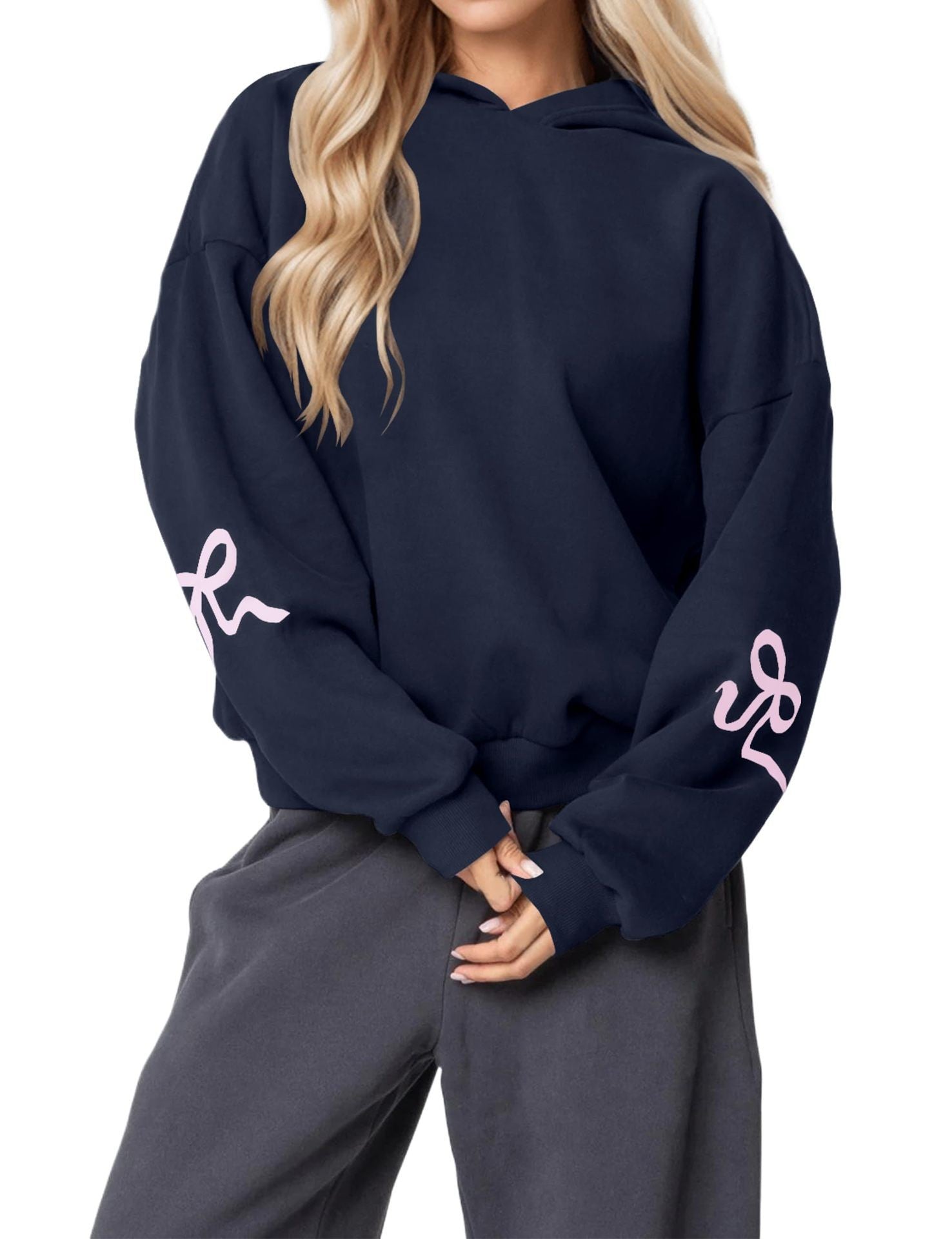 Schleifen Hoodie Women
