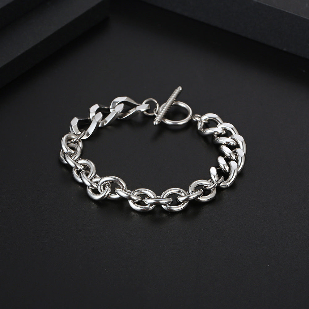 Stabverschluss Titanstahl Armband