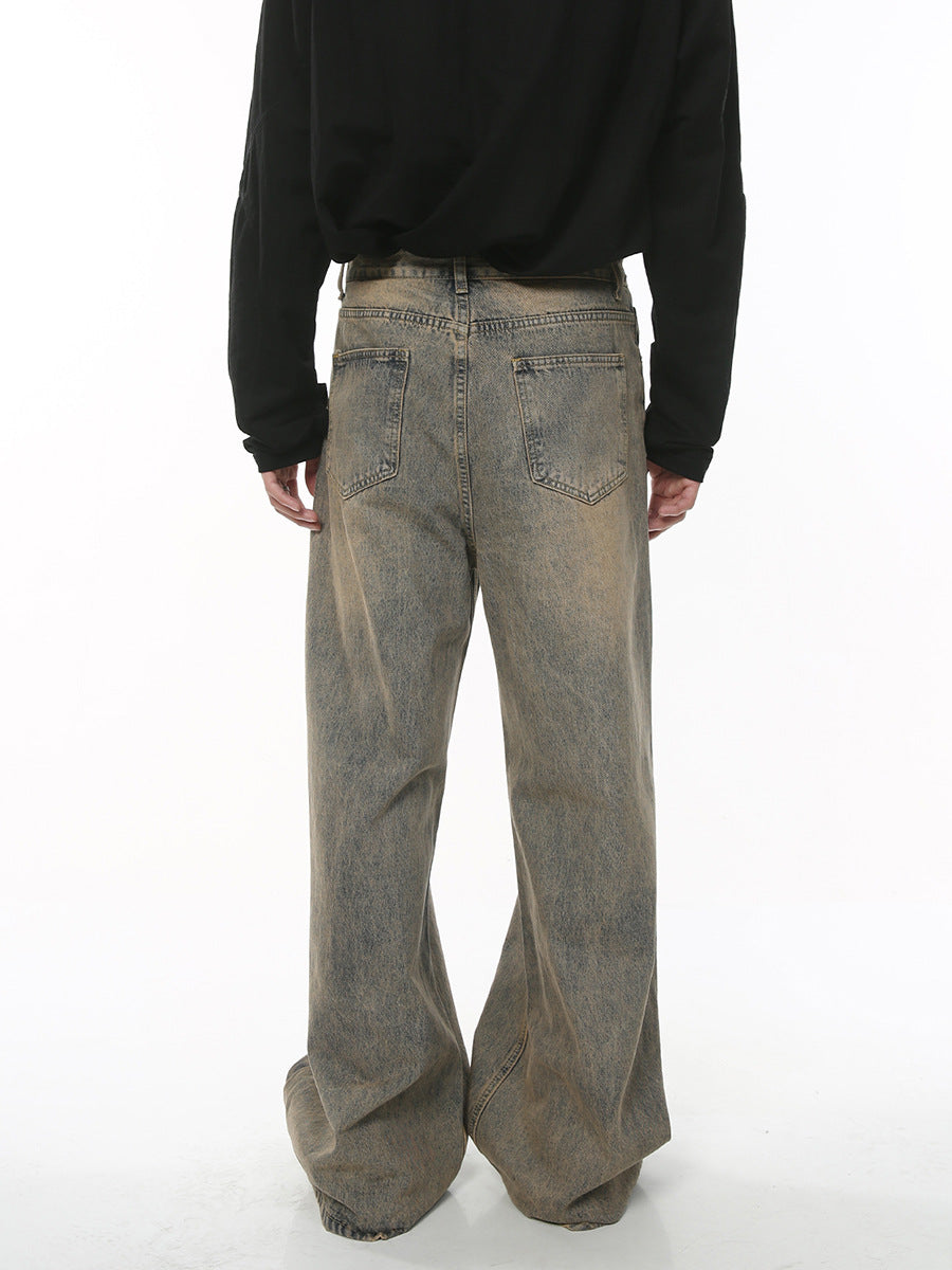 Verwaschene Baggy Denim
