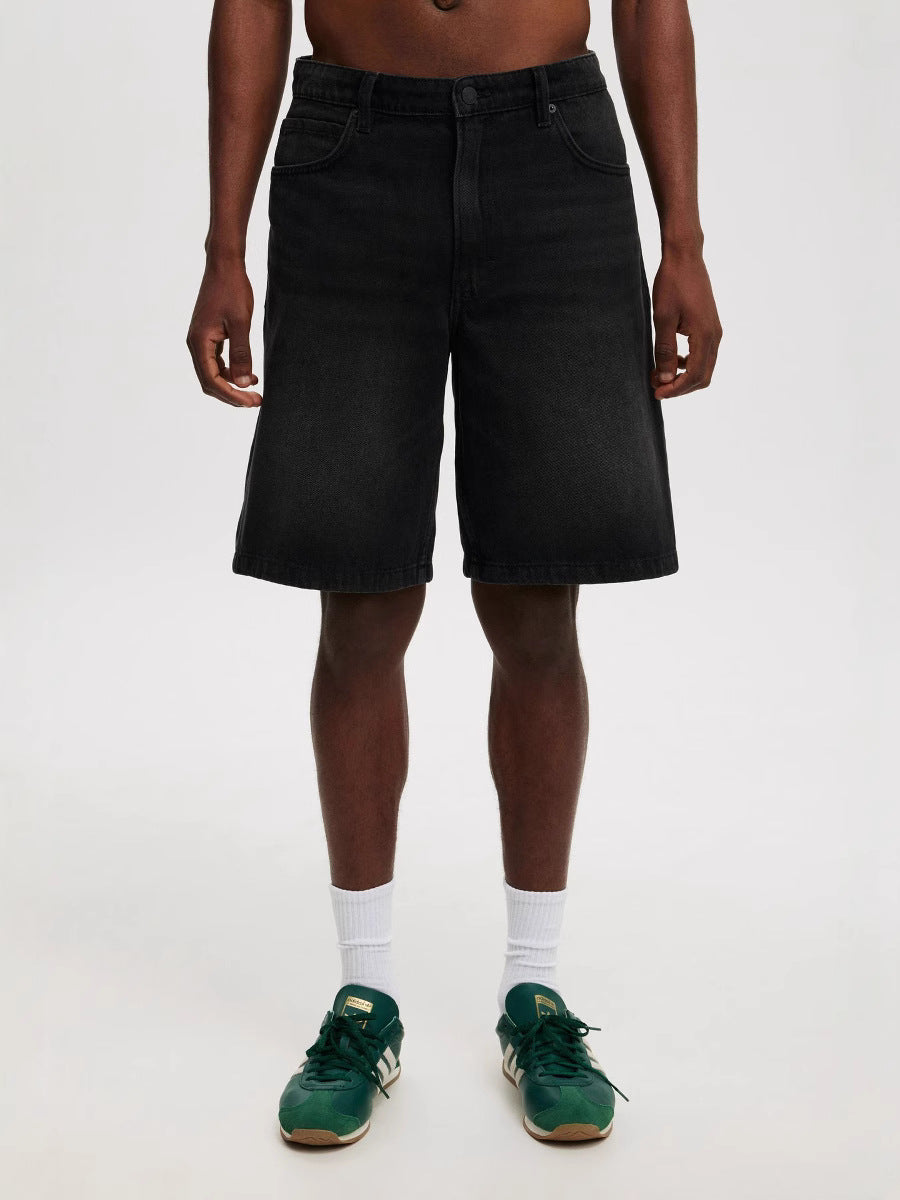 Kurze Baggy Jeans