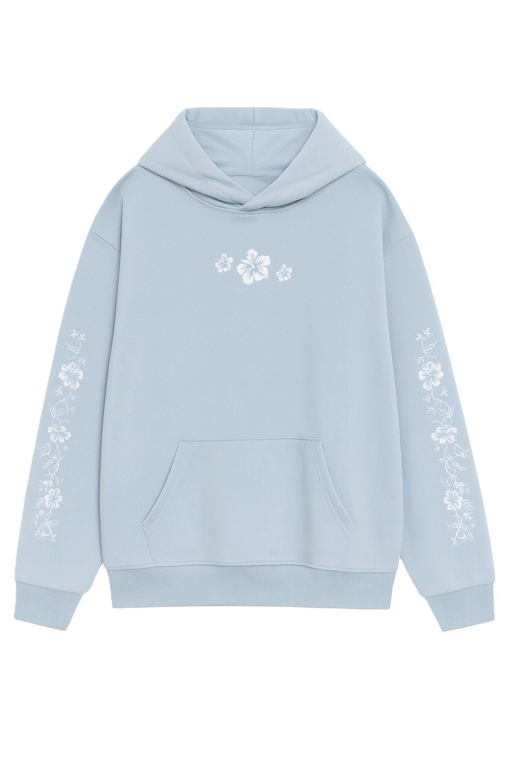 Blumen Oversized Hoodie Women